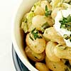 Белая фасоль с луком пореем